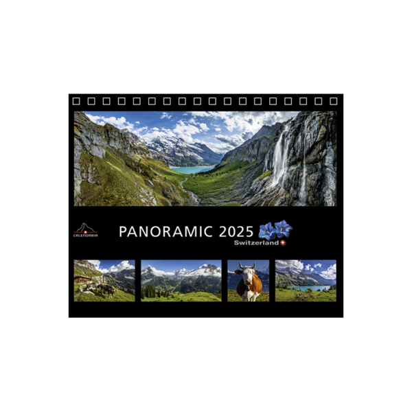 Suisse panoramique Tischkalender 2025