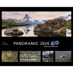 Panoramic Switzerland Tischkalender 2026