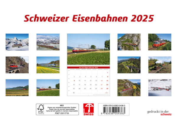 Schweizer Eisenbahnen 2025